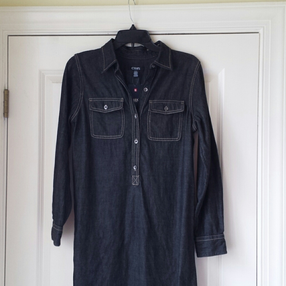 Chaps Denim Dress
